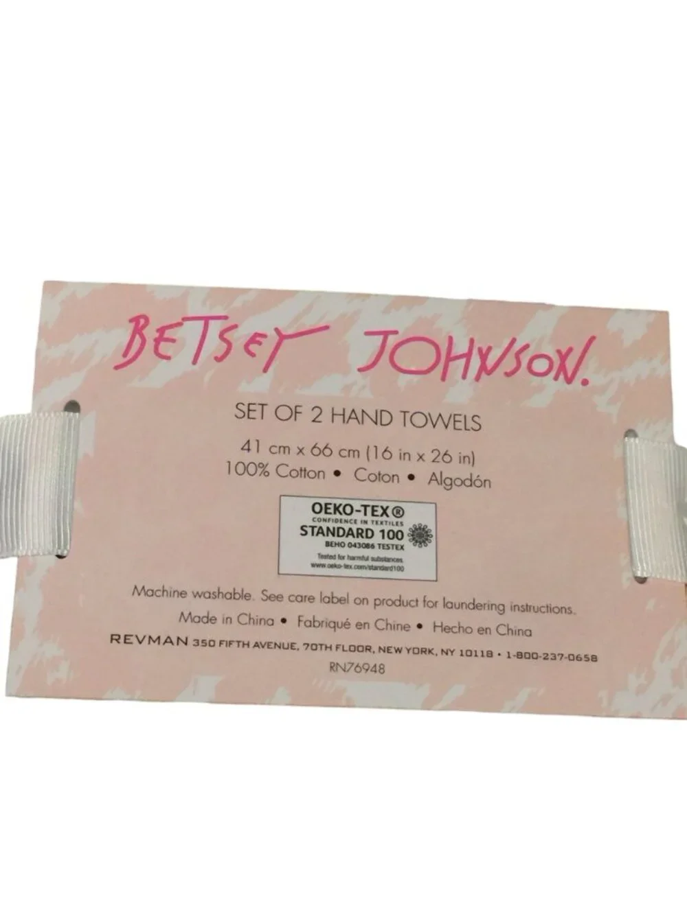Betsey Johnson Eyelash Pumpkins Hand Towels 100% Cotton Set of 2